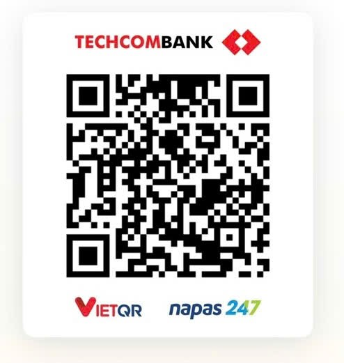 Mã QR chuyển khoản Techcombank